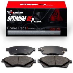 Cadillac SRX Brake Pads - Front - R1 Concepts - Optimum OE - `10-`16